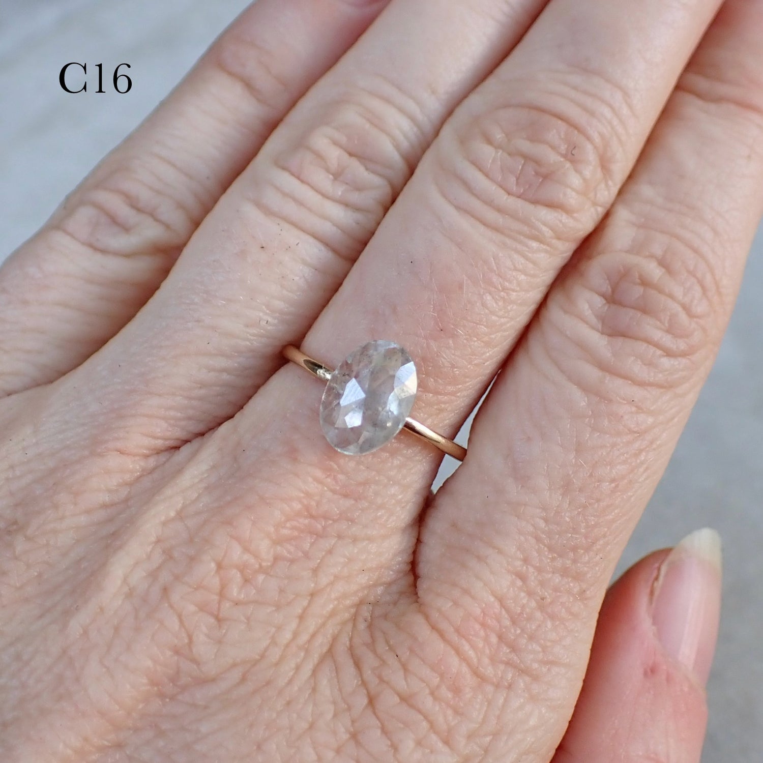 Custom Diamond Viewing- icy white pear diamonds