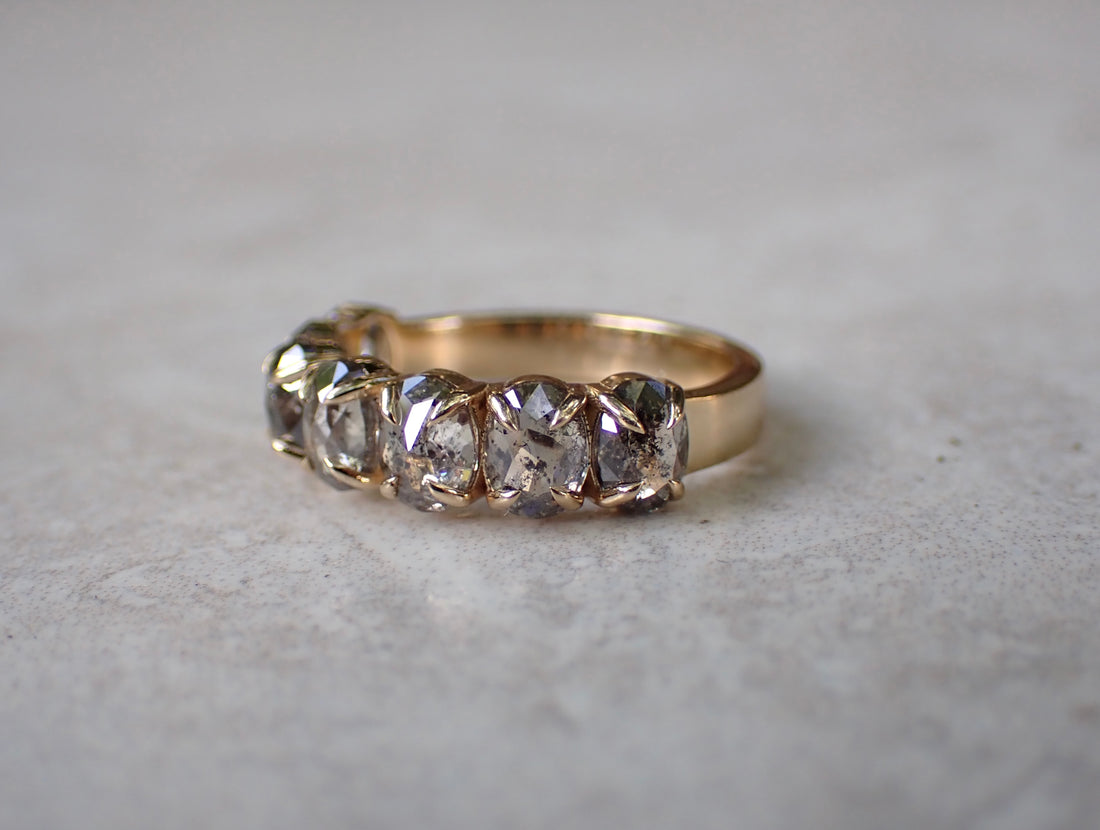 Custom Chunky Oval Band for Jacque