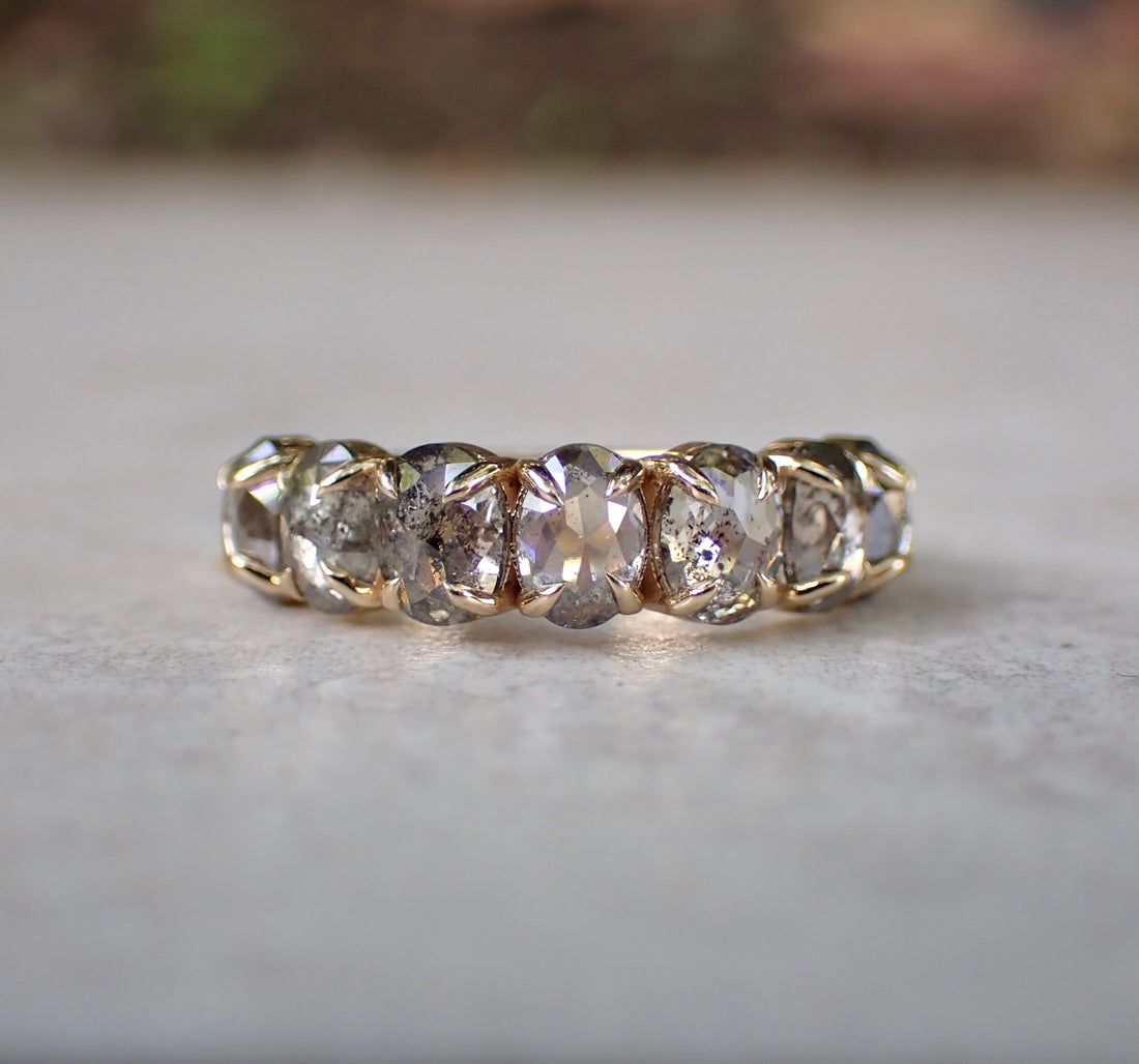 Custom Chunky Oval Band for Jacque