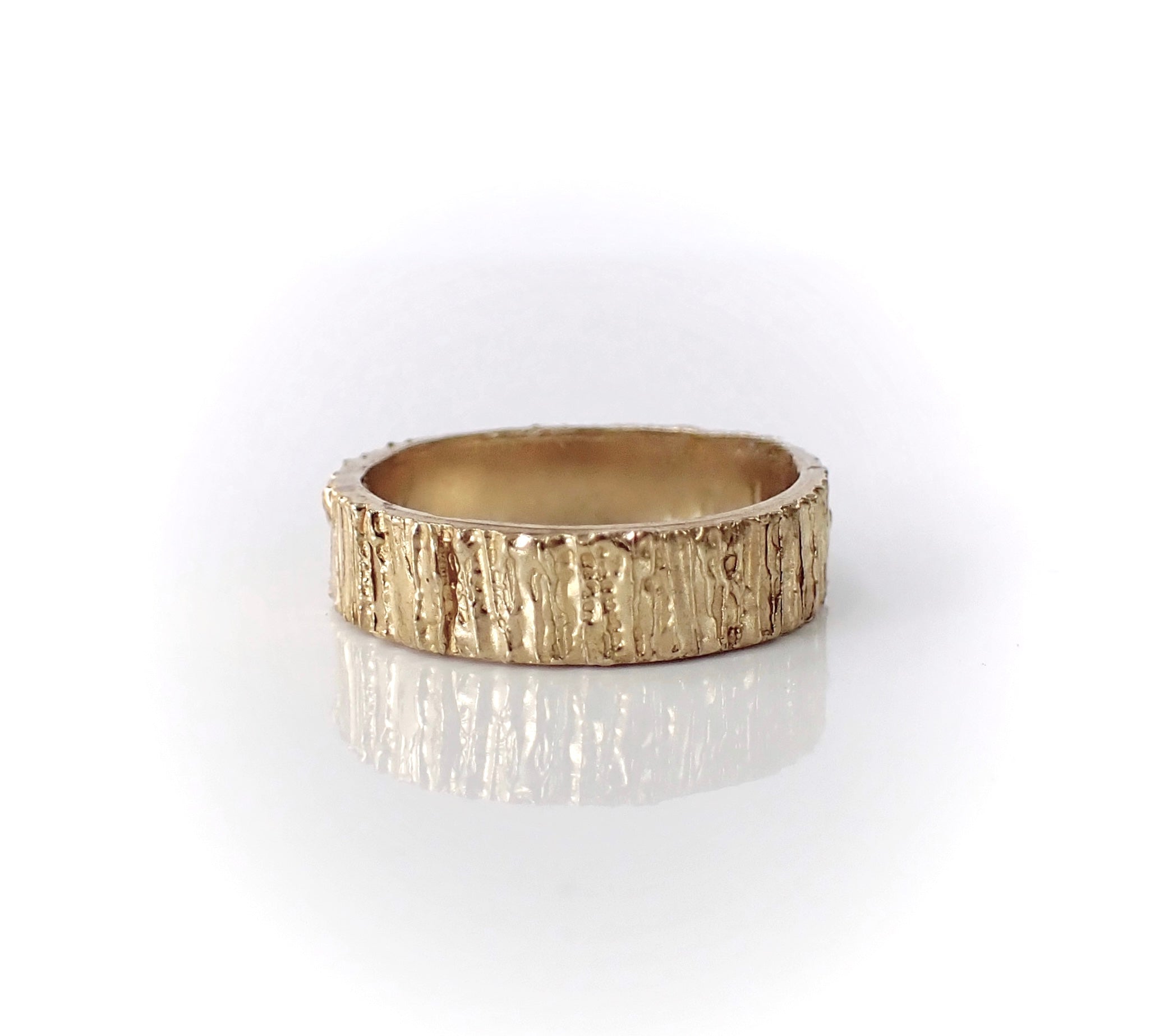 Wood grain mens hot sale wedding ring